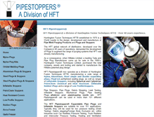 Tablet Screenshot of pipestoppers.net